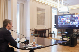 Κ. Μητσοτάκης: Μόνο η Ουκρανία έχει το δικαίωμα να αποφασίσει για το μέλλον της - Να διασφαλιστεί ότι είναι μέρος της διαδικασίας