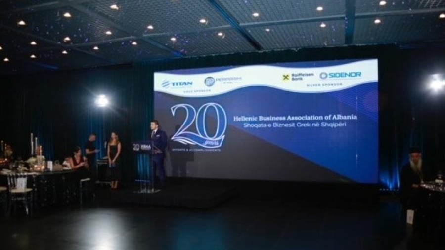 Εκδήλωση στα Τίρανα για τα 20 χρόνια της Ένωσης Ελληνικών Επιχειρήσεων Αλβανίας