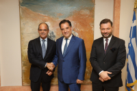 Συνάντηση Γεωργιάδη με Ιταλούς και Ξενοκώστα για τα Ναυπηγεία Ελευσίνας