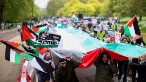Μ. Βρετανία: Διαδήλωση στο Λονδίνο υπέρ των Παλαιστινίων