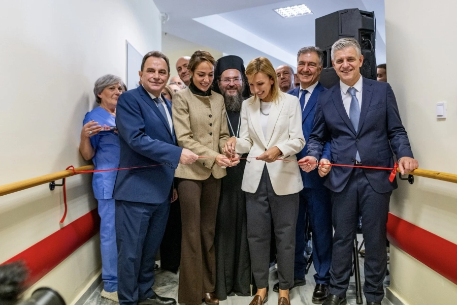 Εγκαινιάστηκε το νέο θεραπευτήριο χρόνιων παθήσεων στο Κιλκίς, με δωρεά 700.000 ευρώ από την Ένωση Ελλήνων Εφοπλιστών