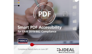 IDEAL Software Solutions: Ενσωμάτωση PDF Universal Accessibility στις λύσεις i-DOCS