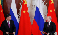 Σι Τζιπίνγκ και Πούτιν συμφώνησαν να εντείνουν την οικονομική και στρατιωτική συνεργασία τους