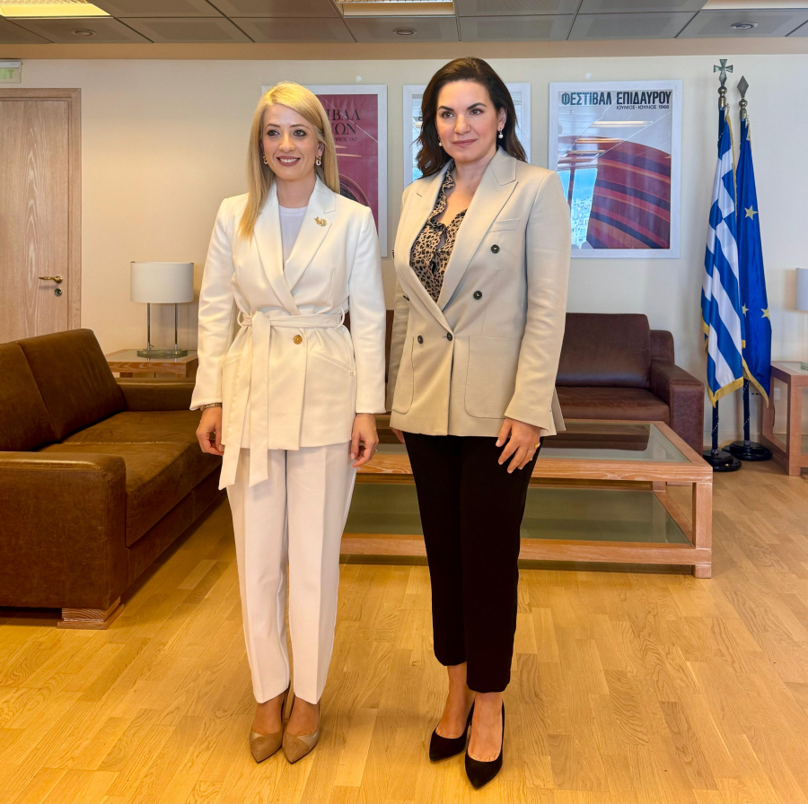 Συνάντηση Κεφαλογιάννη με την Πρόεδρο της Κυπριακής Βουλής των Αντιπροσώπων