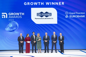 UNI-PHARMA SA: Στις 6 Growth Winner στα βραβεία Growth Awards 2023