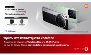 Τα νέα Xiaomi 15 διαθέσιμα στα καταστήματα Vodafone και στο Vodafone eShop