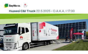 Η BayWa r.e. Solar Trade φέρνει το Huawei C&amp;I Truck στις 22 Μαΐου στο ΟΑΚΑ