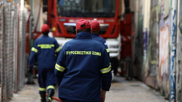 Πυρκαγιά στις εγκαταστάσεις του πιεστηρίου της εφημερίδας «Νέα Κρήτη»