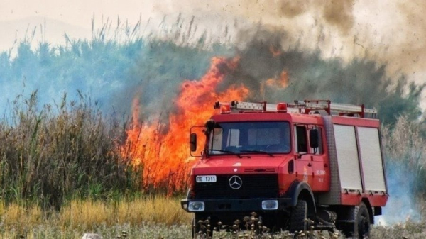 Αναζωπύρωση της πυρκαγιάς στα Κύθηρα
