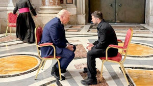 Τι συζητήθηκε στη συνάντηση Ζελένσκι -Τραμπ χθες στη Βασιλική του Αγίου Πέτρου για την ειρήνη