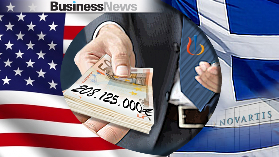 Novartis Ελλάς: Αναγνώρισε €208 εκατ. ζημιά για τακτοποίηση του ομώνυμου σκάνδαλου