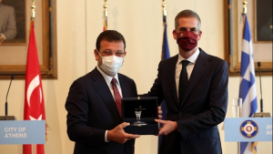 Επίσκεψη Μπακογιάννη - Ιμάμογλου στην Ακρόπολη