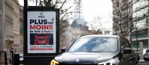 Τριπλασιάζονται τα τέλη στάθμευσης των SUV στο Παρίσι