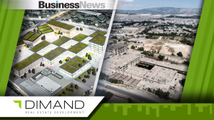 Η DIMAND έχει αναπτύξει πάνω από 400.000 τ.μ. πιστοποιημένων πράσινων κτηρίων