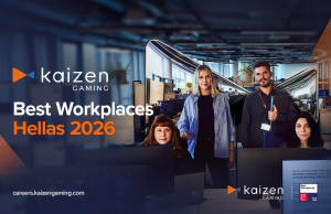 Kaizen Gaming: Διεθνής επιτυχία που ξεκινά από τους ανθρώπους της