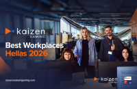 Kaizen Gaming: Διεθνής επιτυχία που ξεκινά από τους ανθρώπους της