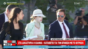 Κατάθεση Ιωάννας Παλιοσπύρου: Ένιωθα να λιώνω, έπεφταν τα μαλλιά μου