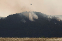 Μαίνεται το πύρινο μέτωπο στον Έβρο