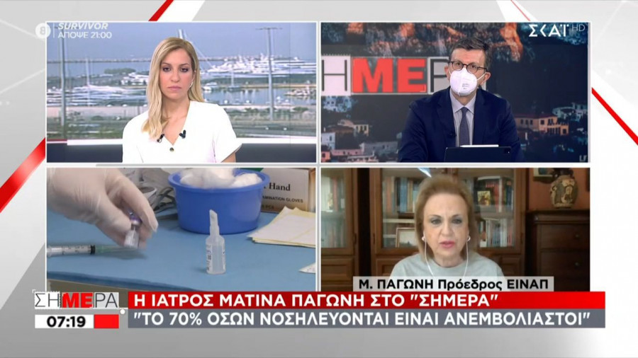 Παγώνη: Με self test όλοι στο οικογενειακό τραπέζι το Πάσχα (vid)