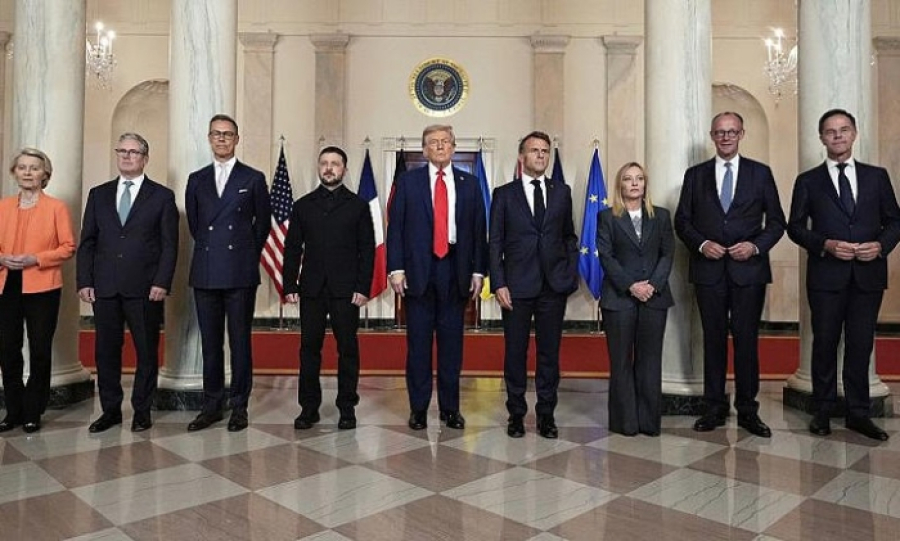 Κοινή δήλωση ευρωπαίων ηγετών που στηρίζουν την θέση του Τραμπ για το τέλος του πολέμου στην Ουκρανία