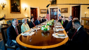 ΗΠΑ: Νέα συνάντηση Τραμπ-Μακρον - Δεν ανακοινώθηκε καμιά συμφωνία για τη Γάζα