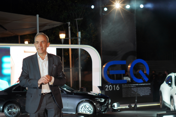 Ο πρόεδρος και διευθύνων σύμβουλος της Mercedes-Benz Ελλάς Γιάννης Καλλίγερος.