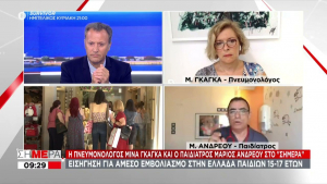 Γκάγκα: Νέοι, μη εμβολιασμένοι σχεδόν όλοι οι νοσηλευόμενοι στο Σωτηρία (vid)