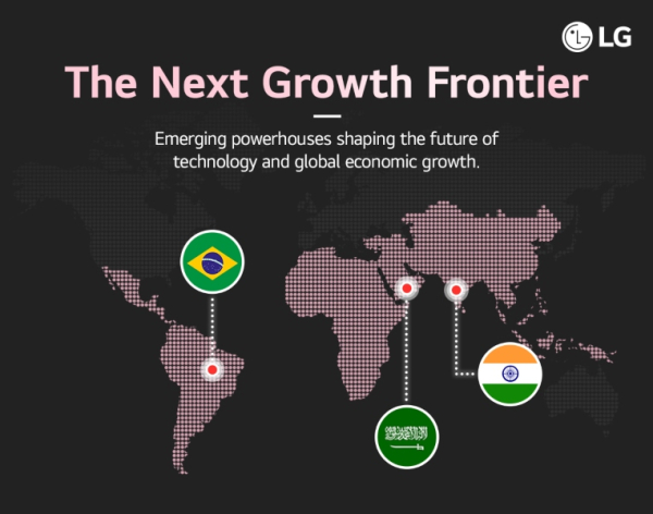 LG Electronics: Επιταχύνει την ανάπτυξή της σε Ινδία, Σαουδική Αραβία και Βραζιλία