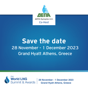 ΔΕΠΑ Εμπορίας: Υποδέχεται την παγκόσμια βιομηχανία του LNG στο 23ο World LNG Summit &amp; Awards