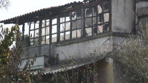 Πυρκαγιά στη Βοιωτία: Οι φλόγες κύκλωσαν την ιστορική μονή του Οσίου Λουκά