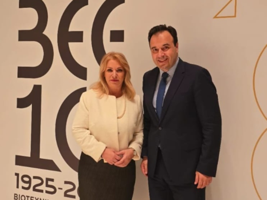 Η Άννα Μάνη παρευρέθηκε στην εκδήλωση του ΒΕΘ - «Η Θεσσαλονίκη στο επίκεντρο της ανάπτυξης της επιχειρηματικότητας»