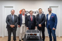 Εγκαίνια των γραφείων της OroraTech στην Αθήνα, παρουσία Δ. Παπαστεργίου και του Γερμανού ΥΠΕΞ