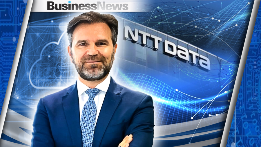 Ο Ευάγγελος Κωνσταντίνης, διευθύνων σύμβουλος της NTT DATA Ελλάδος