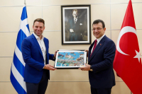 Συνάντηση Κασσελάκη-Ιμάμογλου στην Κωνσταντινούπολη