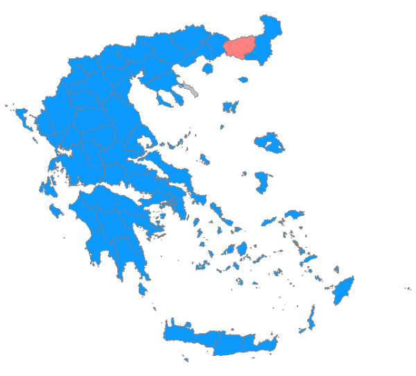 ΕΚΛΟΓΕΣ 2023: Πρωτιά ΝΔ σε 58 από τις 59 εκλογικές περιφέρειες - Οι καλύτερες επιδόσεις των κομμάτων