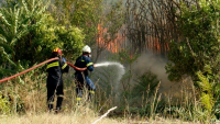 Διάσπαρτες εστίες φωτιάς στη Γορτυνία
