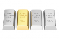 Ο χρυσός υποχωρεί, το παλλάδιο βυθίζεται 9%