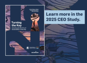 CEO Study 2025 από το UN Global Compact: Η βιωσιμότητα στην επιχειρηματική ανταγωνιστικότητα