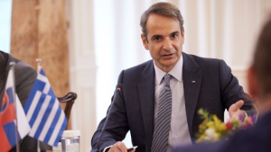 Μητσοτάκης: Ελλάδα και Σλοβακία μπορούν να αναβαθμίσουν σημαντικά τους αμυντικούς και διπλωματικούς τους δεσμούς