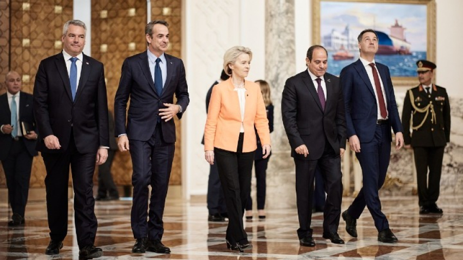 Στρατηγική σύμπραξη ΕΕ-Αιγύπτου - Πακέτο οικονομικής στήριξης 7,4 δισ. ευρώ προς το Κάιρο