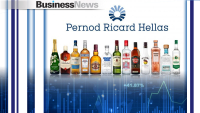 Pernod Ricard Hellas: Αύξηση τζίρου 11% αλλά καθίζηση κερδών
