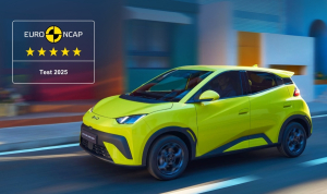 «Πεντάστερο» το BYD Dolphin Surf στο Euro NCAP