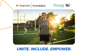 Kaizen Foundation: Συμμετέχει στον εορτασμό για τα 10 χρόνια του UEFA Foundation for Children