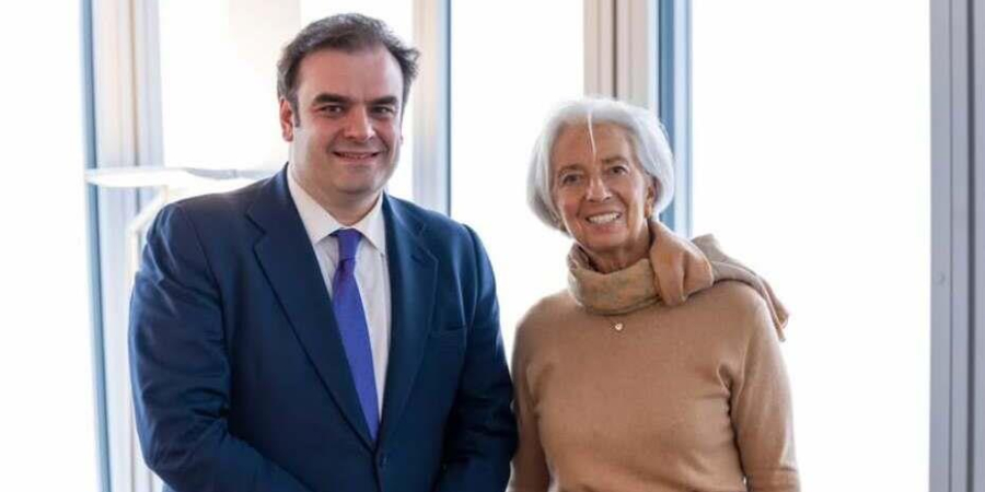 Συνάντηση Πιερρακάκη-Λαγκάρντ -Στο επίκεντρο οι προτεραιότητες του Eurogroup