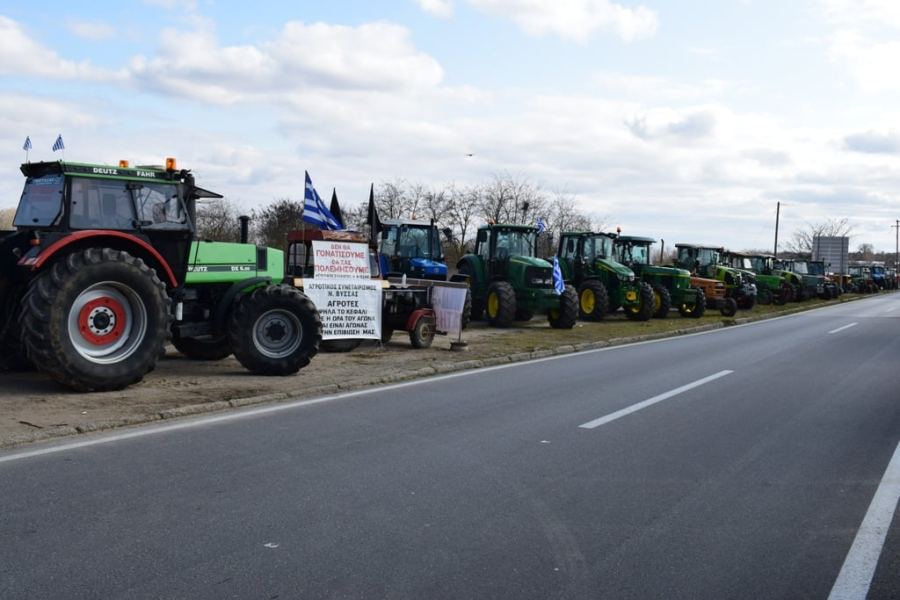 Αγρότες: Ενημέρωσαν την αστυνομία για μηχανοκίνητη πορεία στην Agrotica την Πέμπτη (1/2)