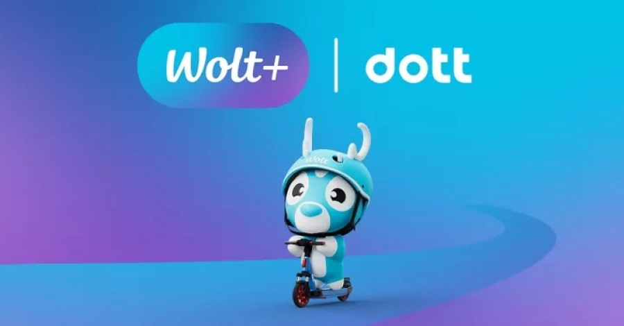 Η Wolt και η Dott ενώνουν δυνάμεις και φέρνουν τη μικροκινητικότητα στο Wolt+