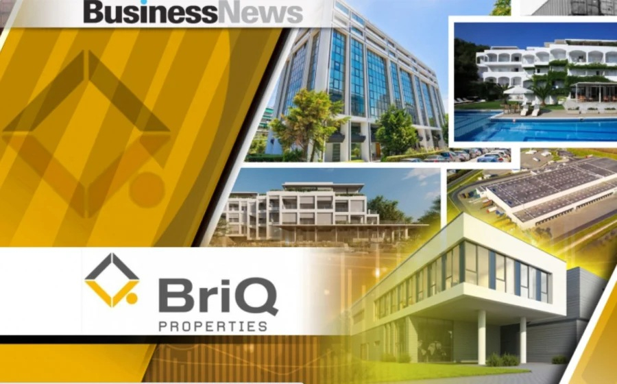 Briq Properties: Αύξηση 25% στα καθαρά κέρδη το α' εξάμηνο του 2026, στα 6,8 εκατ. ευρώ