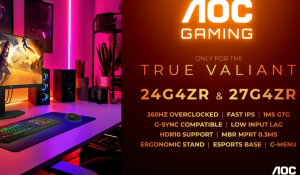 AGON by AOC: Παρουσίασε τις οθόνες AOC GAMING 24G4ZR και 27G4ZR