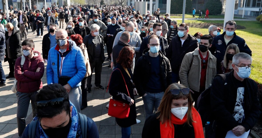 Σερβία: Αισθητά βελτιωμένη η επιδημιολογική κατάσταση - Χαλαρώνουν τα μέτρα περιορισμού