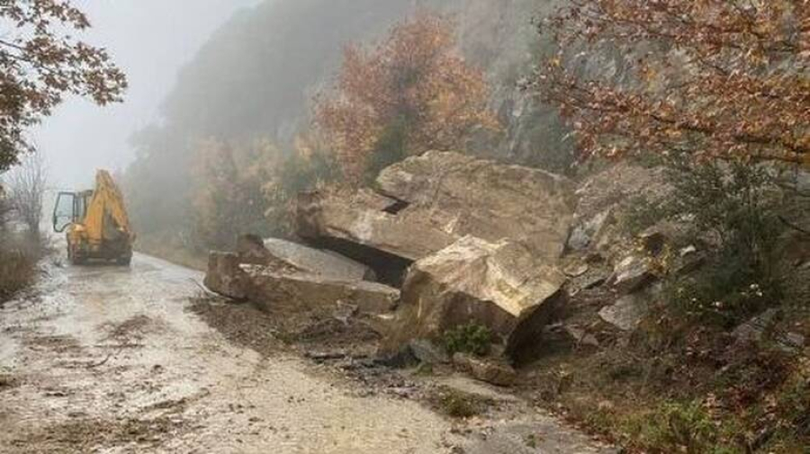 Ιωάννινα: Προβλήματα κατολισθήσεων σε Κόνιτσα. Τζουμέρκα και Πωγώνι